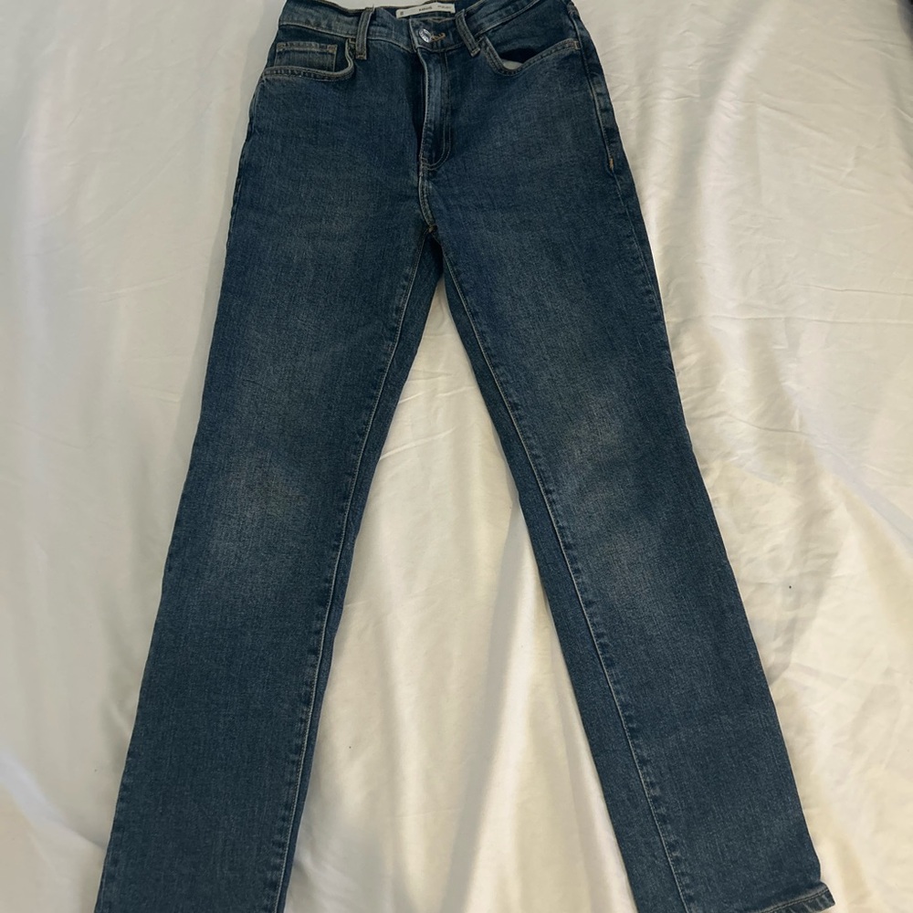 MANGO- Claudia slim-fit cropped jeans